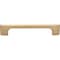 Jeffrey Alexander 128 mm Center-to-Center Satin Bronze Asymmetrical Leyton Cabinet Pull 286-128SBZ - alternate 3